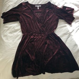 BCBG burgundy cocktail dress
